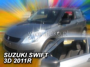 Deflektory predné pre SUZUKI Swift, 2010-17 / 3-dverove