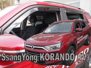 Deflektory komplet 4 ks - Ssangyong Korando, 2019-