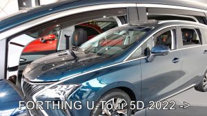 Deflektory komplet pre Dongfeng U-Tour, 2022-