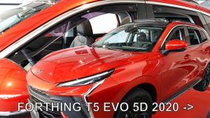 Deflektory komplet pre Dongfeng T5 Evo, 2020-