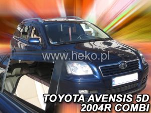 Deflektory komplet 4 ks pre TOYOTA Avensis, 2003-09 / kombi