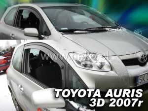 Deflektory predné pre TOYOTA Auris, 2006-12 / 3-dverové
