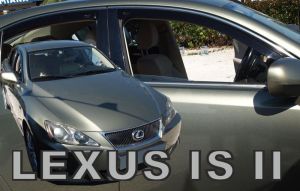 Deflektory komplet 4 ks - Lexus IS, 2006-13 / 4-dverový
