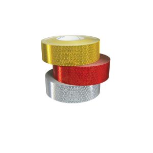 Reflexný pás na pevný povrch - 5 cm - 50 m - ECE 104 / VC104+ / žltý