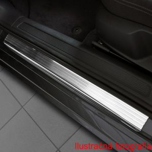 Prahové lišty - nerez s protišmykom pre Ford S-Max, 2015-23