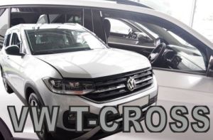 Deflektory komplet 4 ks - VW T-Cross, 2018-