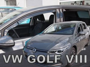 Deflektory komplet 4 ks - VW Golf, 2019- / VIII. generacia, 5.dver.