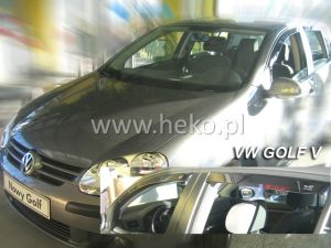 Deflektory komplet 4 ks pre VW Golf, 2003-09 / V. gen., 5 dver.