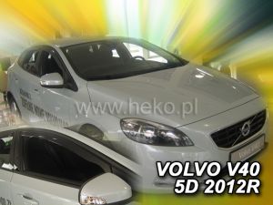 Deflektory predné pre Volvo V40, 2012-19 / 5-dver.