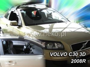 Deflektory predné pre Volvo C30, 2006-13 / 3-dver.