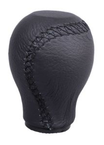Hlavica riadiacej páky Leather black