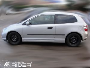 Ochranná lišta dverí F18 pre Honda Civic, 2001-06 / 3-dverove