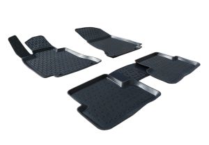 Gumové rohože 3DS pre MERCEDES C, 2014-21 / W205