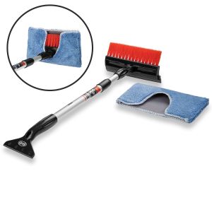 AllSeasonsCleaner PRO - stierka+držadlo, škrabka, utierka teleskop.56-82cm