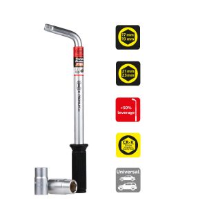 Torsio Power PRO - teleskopický kľúč na kolesá 17/19/21/23mm