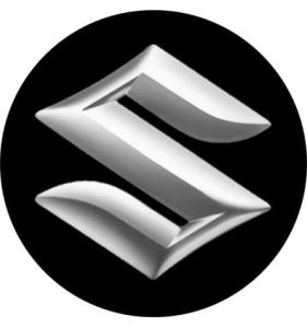 3D Car Logo - SUZUKI - Ø 50 mm