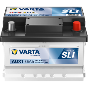 Dynamic SLI - AUX1 - 12 V - 35 Ah - 520 A / + vpravo 