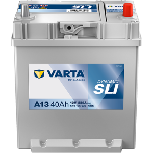 Dynamic SLI - A13 - 12 V - 40 Ah - 330 A / + vpravo Asia typ