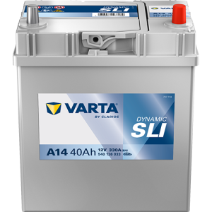 Dynamic SLI - A14 - 12 V - 40 Ah - 330 A / + vpravo Asia typ