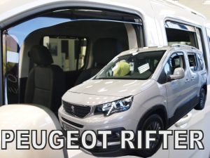 Deflektory komplet - PEUGEOT Rifter, 2018-