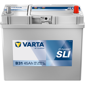 Dynamic SLI - B31 - 12 V - 45 Ah - 330 A / + vpravo Asia typ