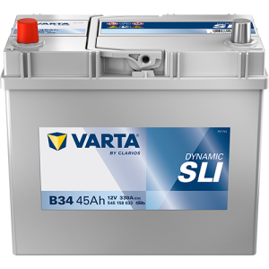 Dynamic SLI - B34 - 12 V - 45 Ah - 330 A / + vľavo Asia typ
