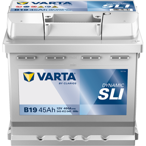 Dynamic SLI - B19 - 12 V - 45 Ah - 400 A / + vpravo 