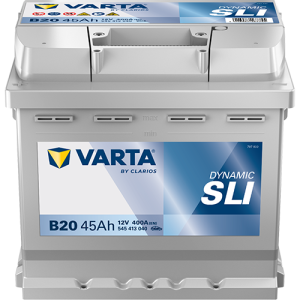 Dynamic SLI - B20 - 12 V - 45 Ah - 400 A / + vľavo