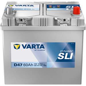 Dynamic SLI - D47 - 12 V - 60 Ah - 540 A / + vpravo Asia typ