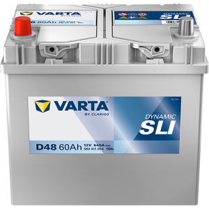 Dynamic SLI - D48 - 12 V - 60 Ah - 540 A / + vľavo Asia typ