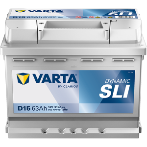 Dynamic SLI - D15 - 12 V - 63 Ah - 610 A / + vpravo 