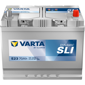 Dynamic SLI - E23 - 12 V - 70 Ah - 630 A / + vpravo Asia typ