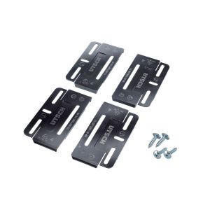 Simple Fix - bezrámčekový držiak na ŠPZ - 112 mm - čierna - pre staré ŠPZ