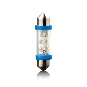 LED SV8,5 BLUE 12V 39 mm - žiarovka 