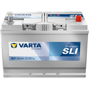 Dynamic SLI - G7 - 12 V - 95 Ah - 830 A / + vpravo Asia typ