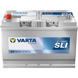 Dynamic SLI - G8 - 12 V - 95 Ah - 830 A / + vľavo Asia typ
