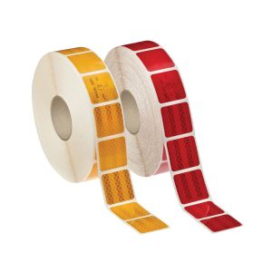 Reflexný pás na plachty - 5 cm x 50 m - červený - ECE 104 VC104+ FG