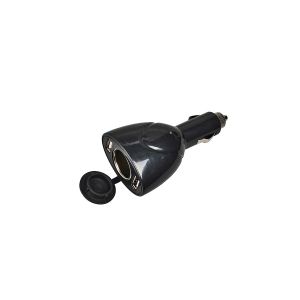 Priebežná zdierka zapaľovača s 2x USB