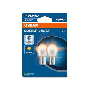 OSRAM 12V 21W BAU15s Diadem Chrome