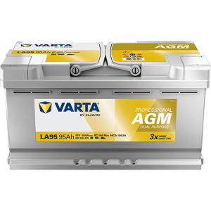 Professional AGM Dual Purpose - LA 95 - 12 V - 95 Ah - 850 A / + vpravo 