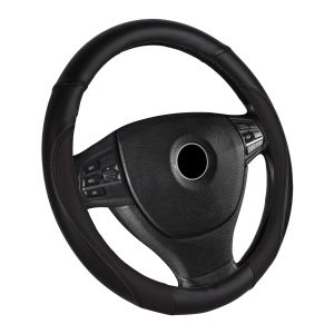 Poťah volantu čierny 37-39 cm