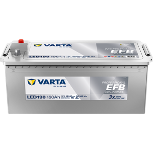 Professional EFB Dual Purpose - LED190 - 12 V - 190 Ah - 1050 A