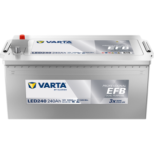 Professional EFB Dual Purpose - LED240 - 12 V - 240 Ah - 1200 A