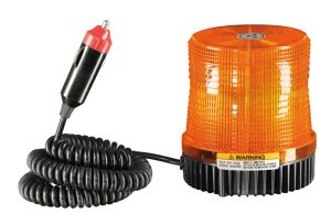 Magnetický maják LED stroboskop - oranžový