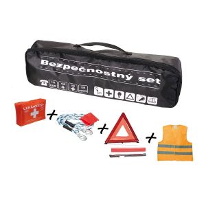 Bezpečnostný set v taške - čierny