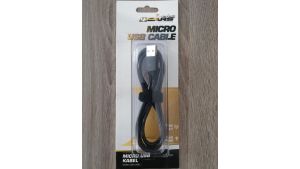 Dátový a nabíjací kábel Micro USB 1m