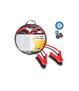 Premium Štartovací kábel - DIN 72553 izolované kliešte - LED svetlo - ochrana pólov- 25.0mm² - 3,5 m - 600 A