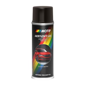 Akrylový autolak Škoda čierna matná SD0199_2 200ml MOTIP