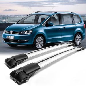 Prestige PS38 - nosič pre VW Sharan, 2015-22 / Facelift - strešné lyžiny
