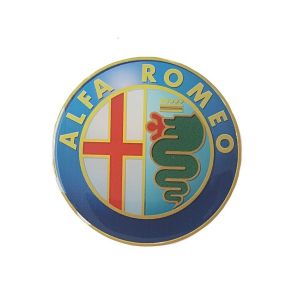 3D Car Logo - ALFA ROMEO - Ø 55 mm